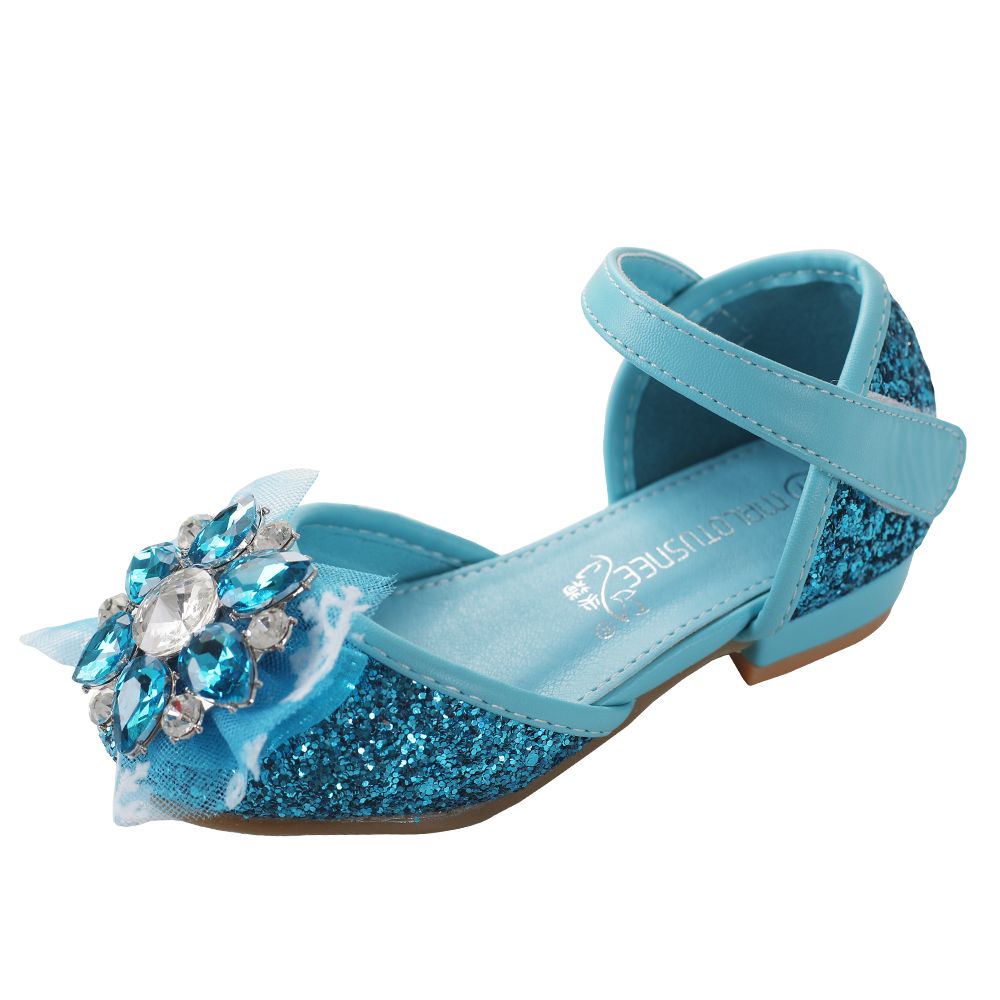 girls blue party shoes