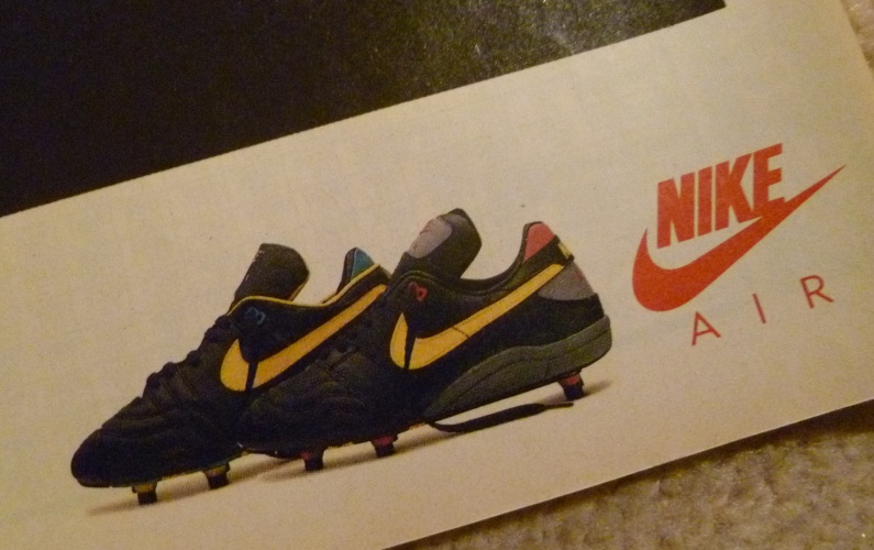 nike air football boots 1990's