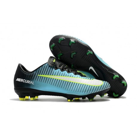 nike green and black football boots
