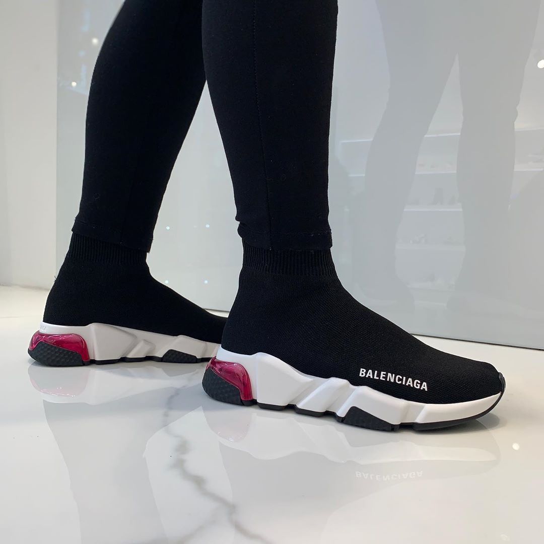 balenciaga speed trainer outfit women