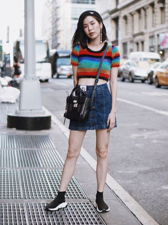 balenciaga speed trainer outfit women