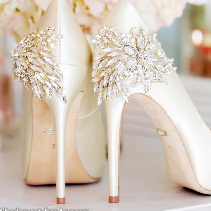 cheap badgley mischka bridal shoes