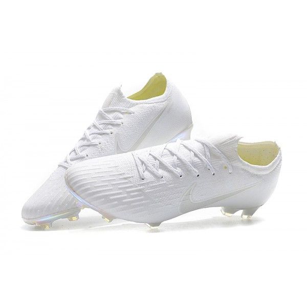 all white vapor cleats