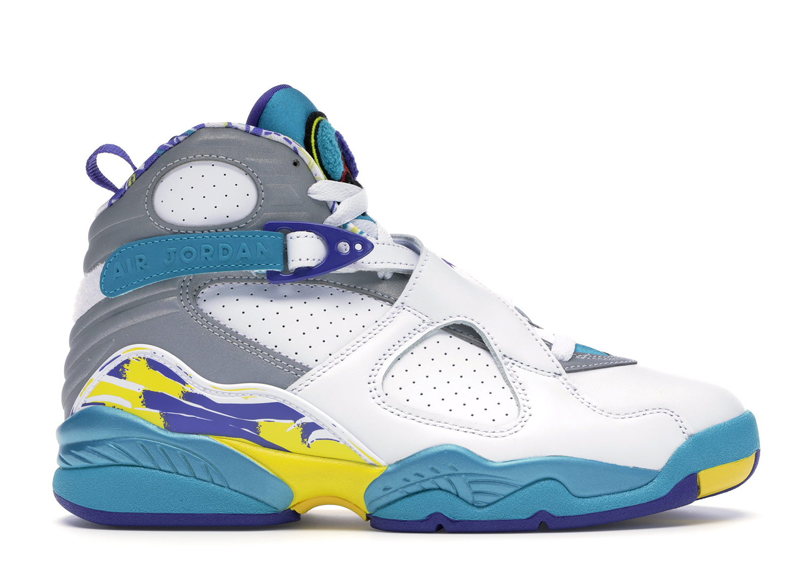 Jordan 8 Retro White Aqua 2019 (W 