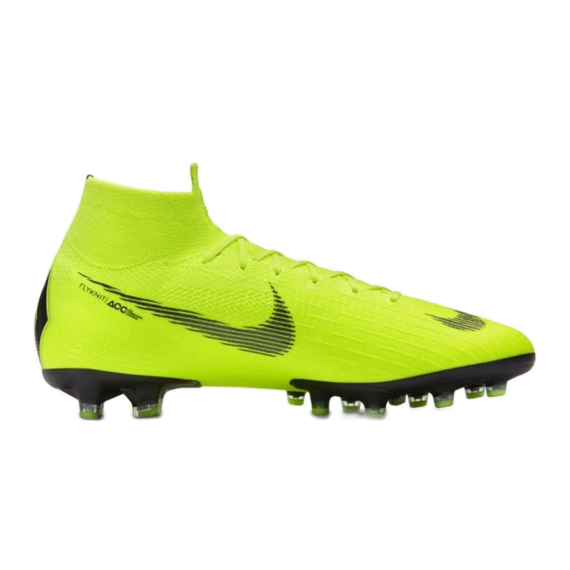 green nike football shoes
