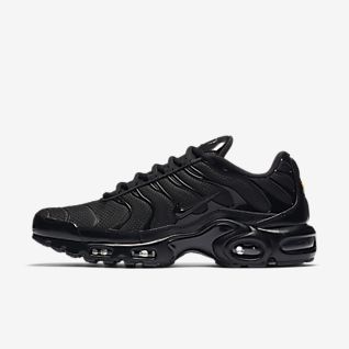 full black nike tns