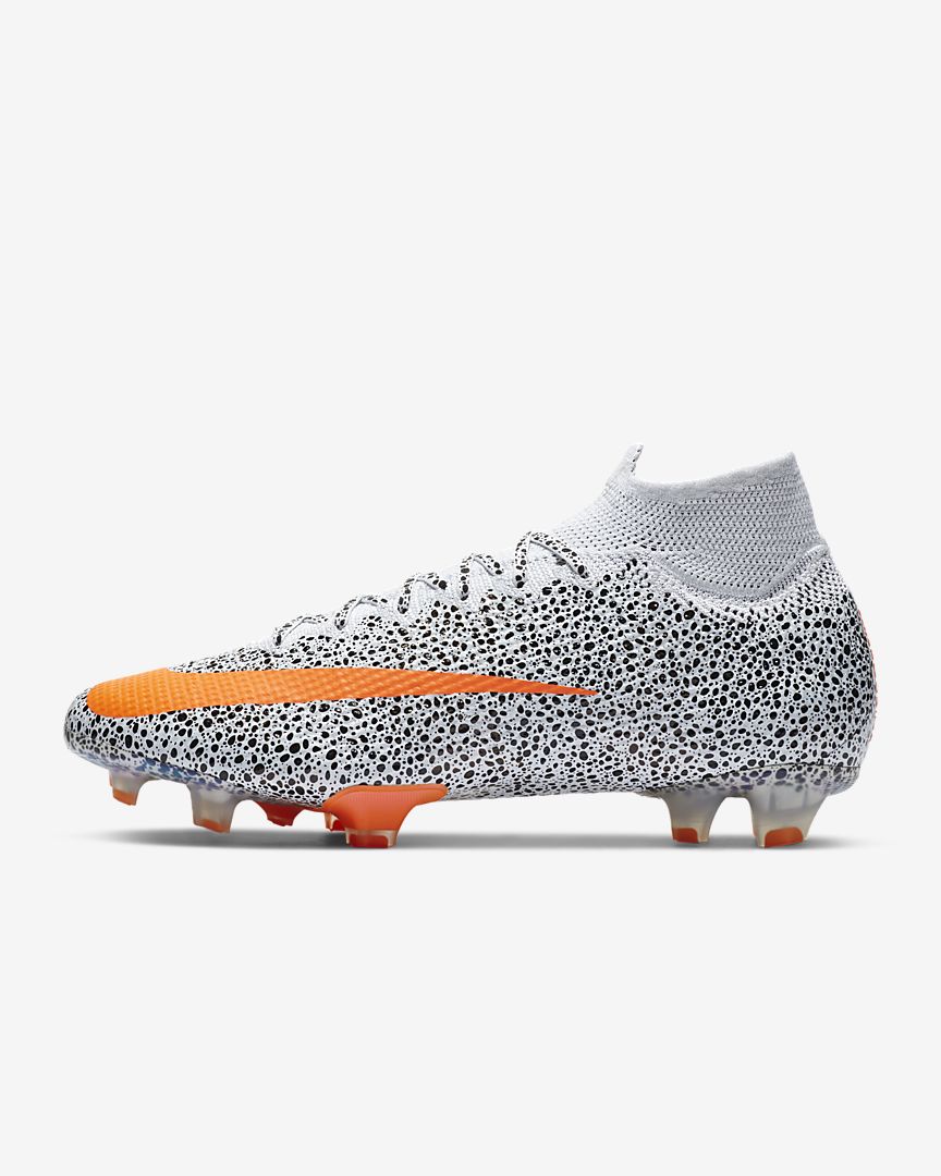 cr7 boots orange