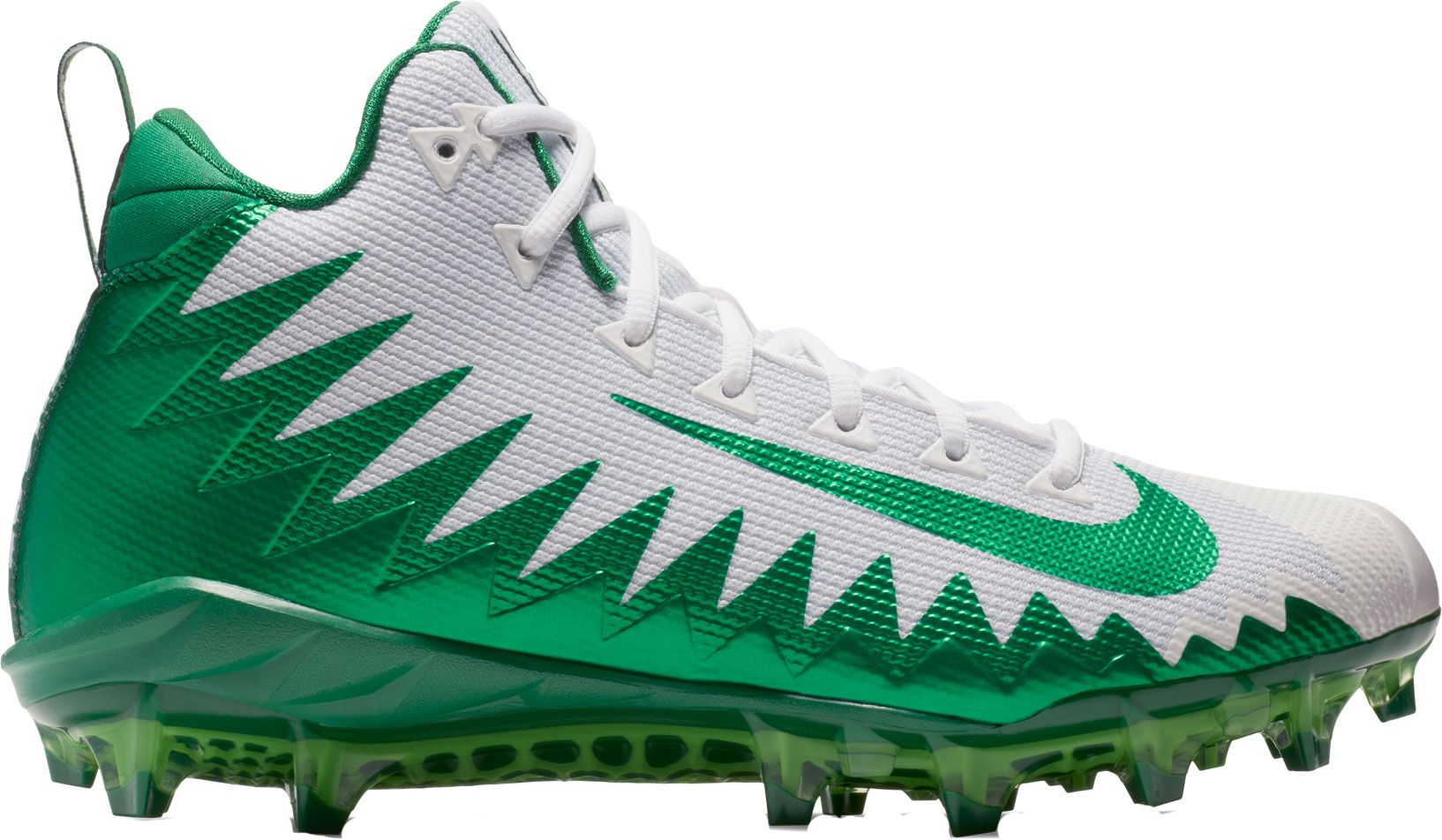 green nike football shoes