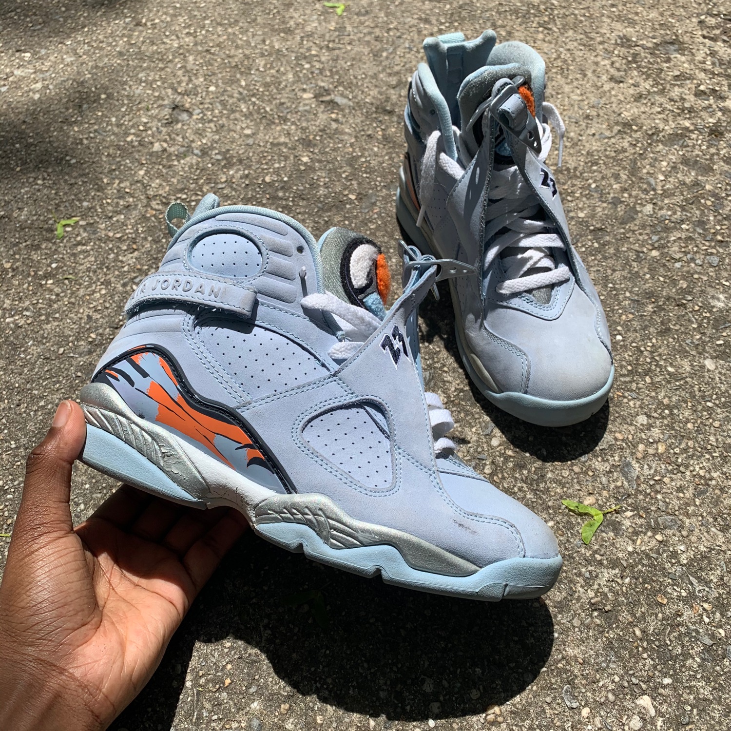 Jordan 8 Retro Ice Blue (W)