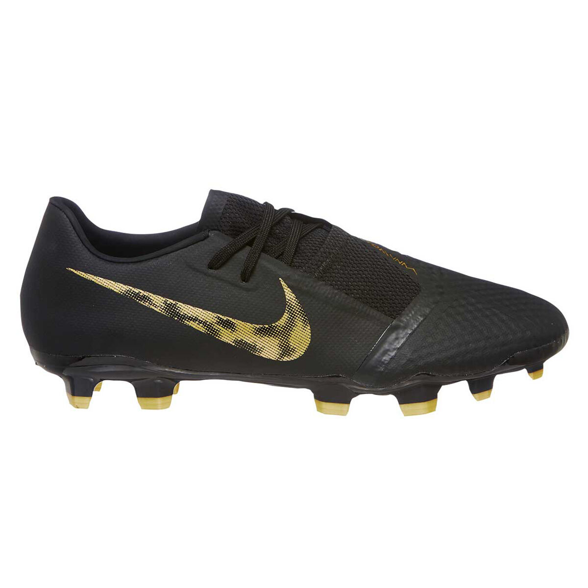 nike football boots black gold