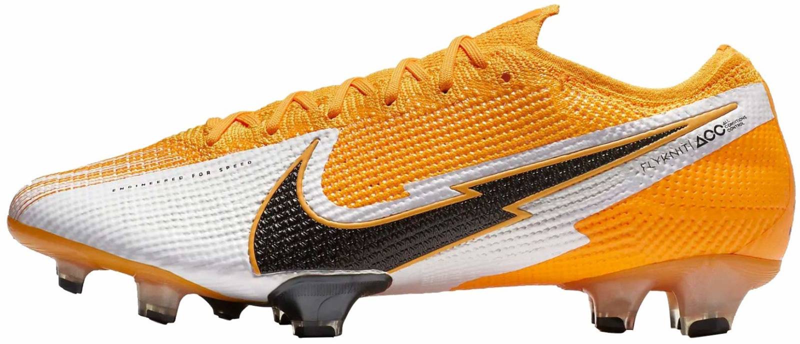 orange nike soccer shoes