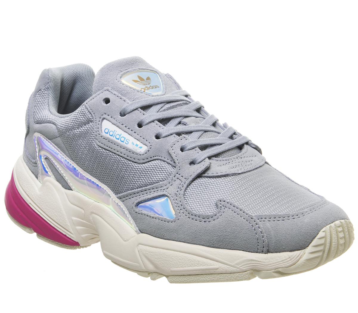 adidas Falcon Trainers Light Grey Real 