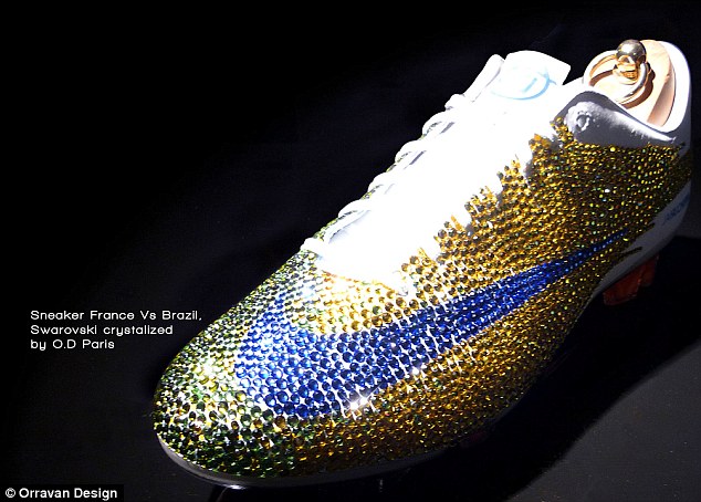 diamond football boots