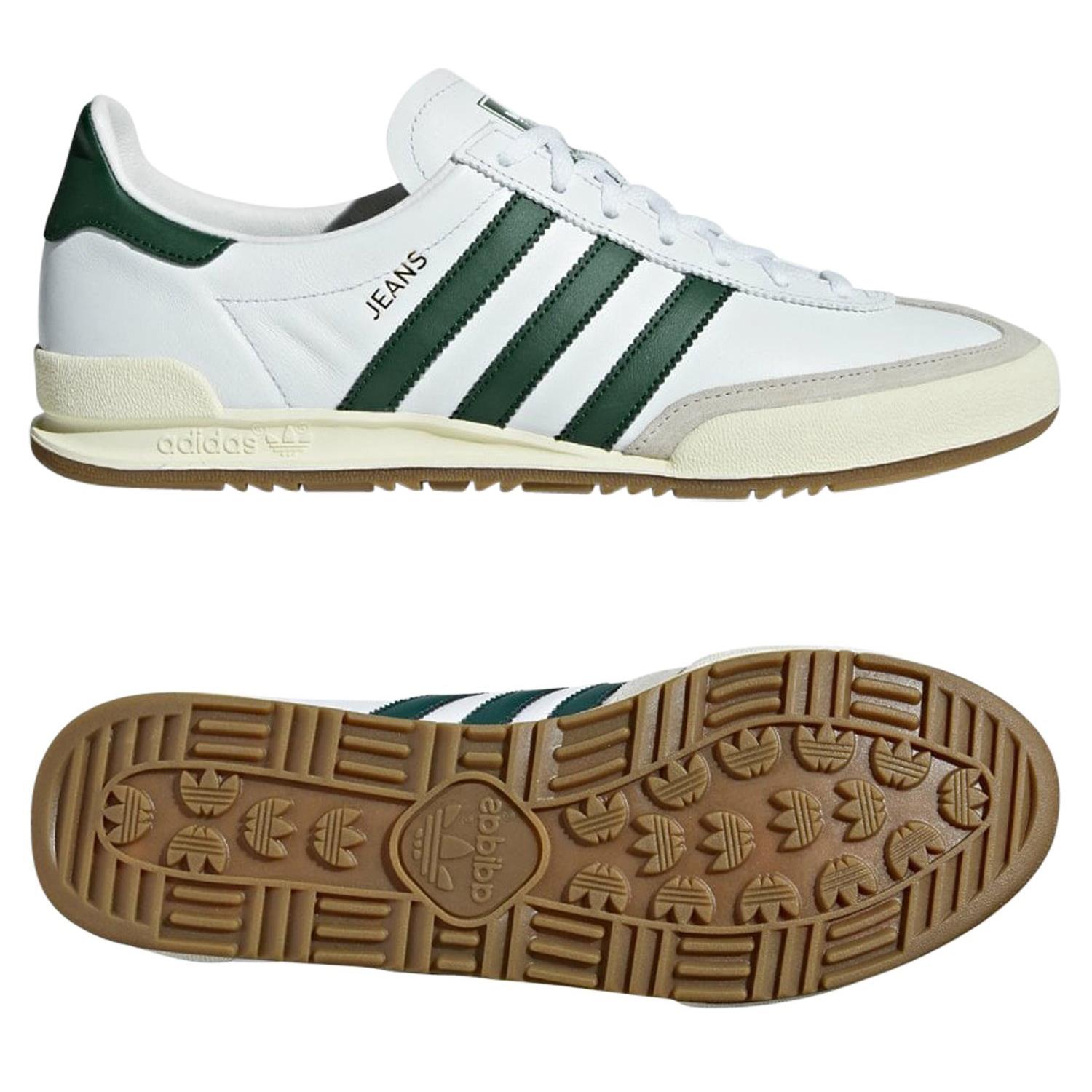 adidas ORIGINALS JEANS TRAINERS WHITE 