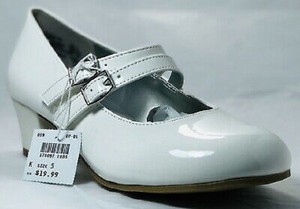 girls white dress shoes size 5