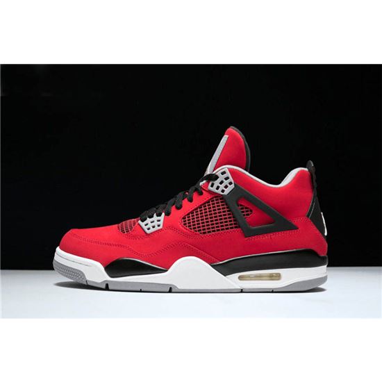 air jordan 4 black cement grey fire red