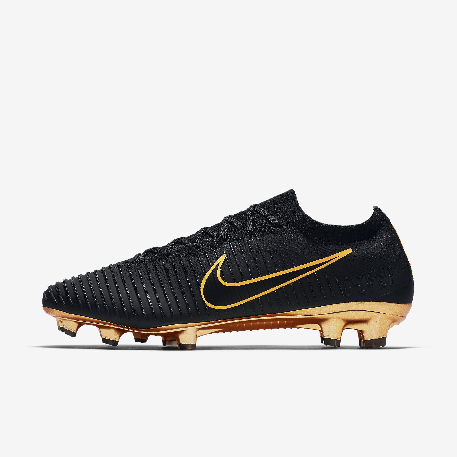 nike football boots black gold