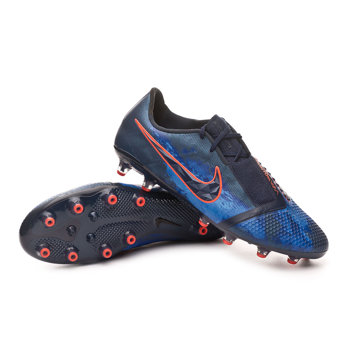 nike phantom boots blue