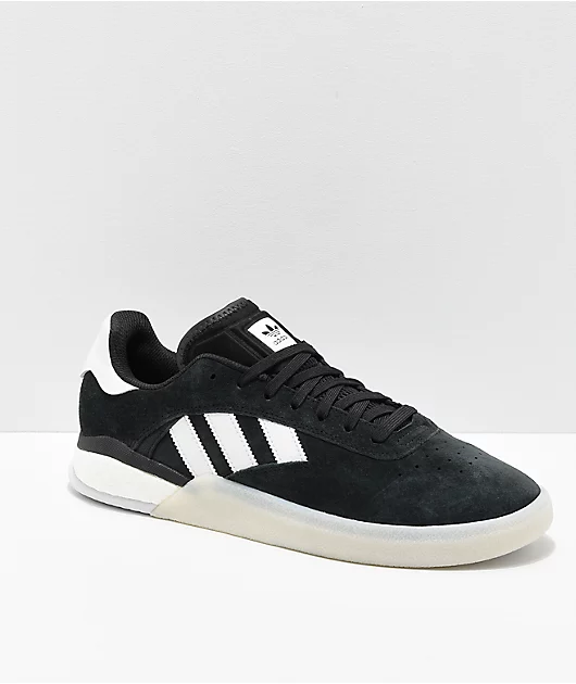 adidas 3ST.004 Black \u0026 White Shoes | Zumiez