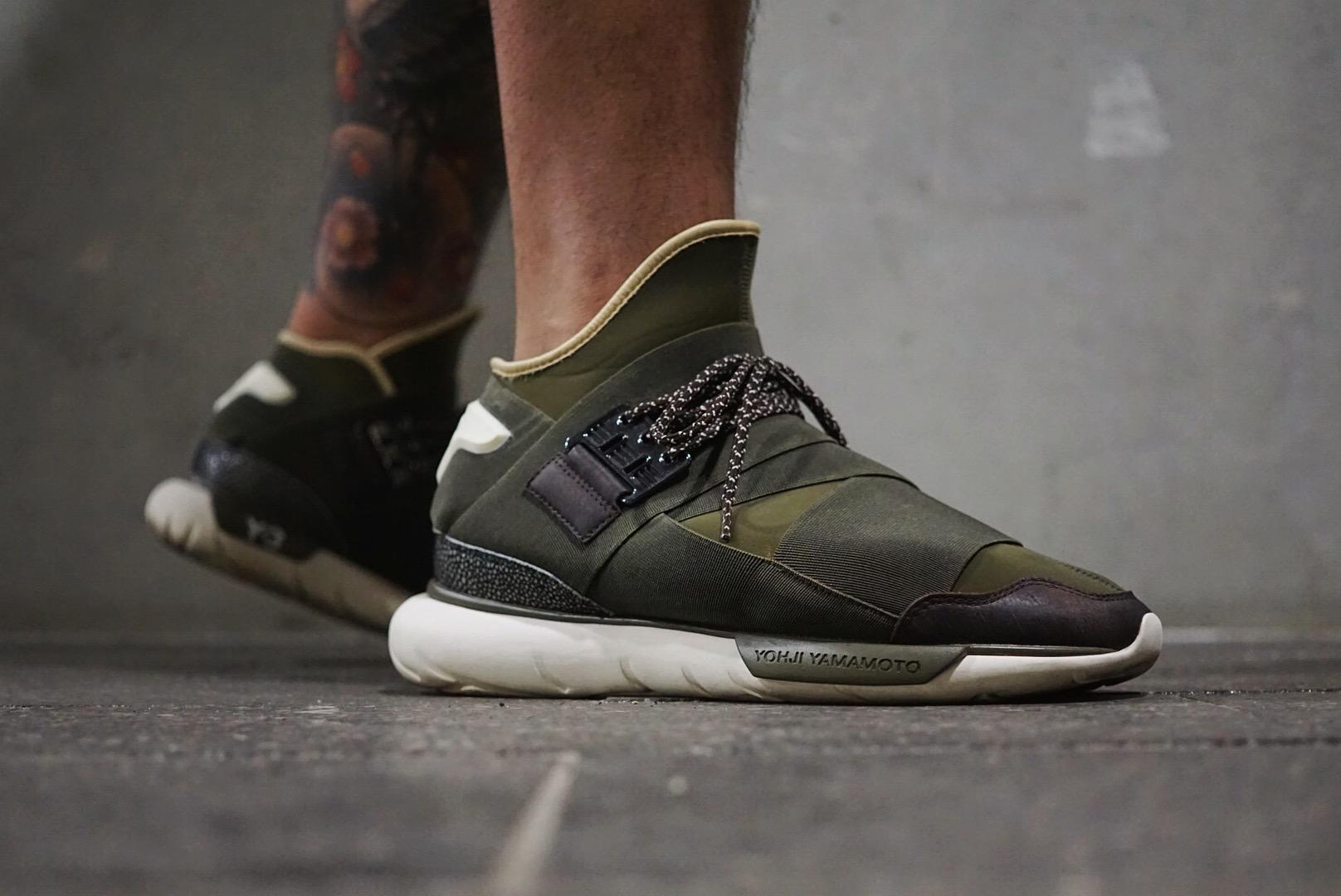wdywt] Y-3 Qasa olive drab : Sneakers