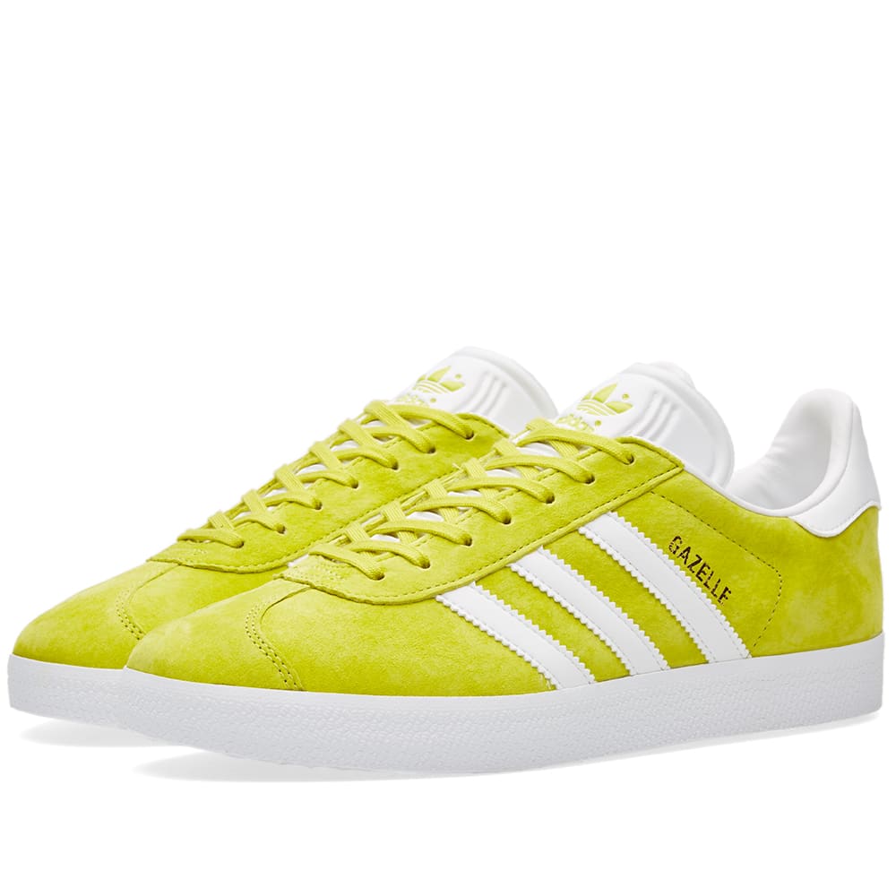 Adidas Gazelle Unity Lime \u0026 White | END.