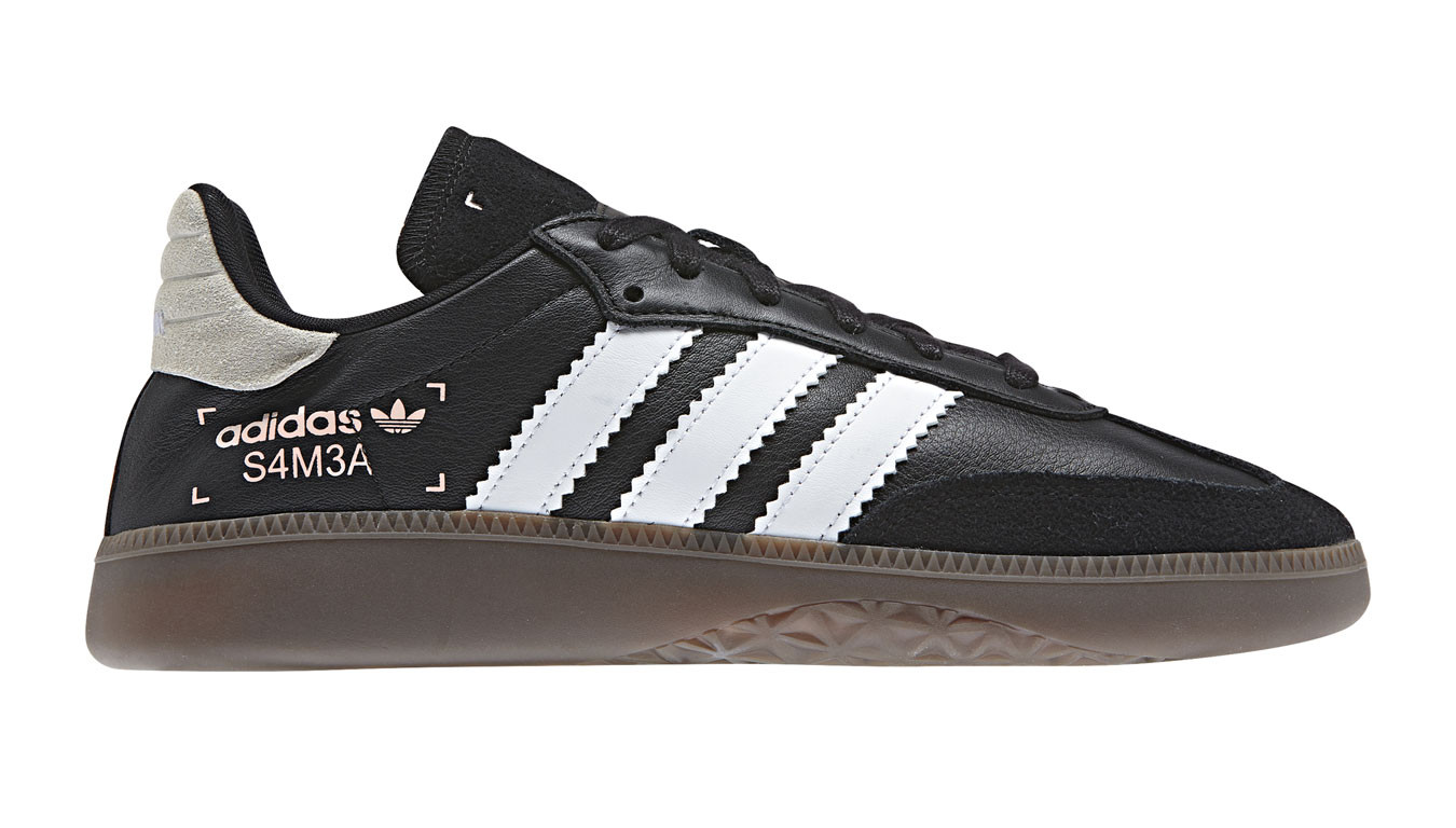 samba rm shoes black