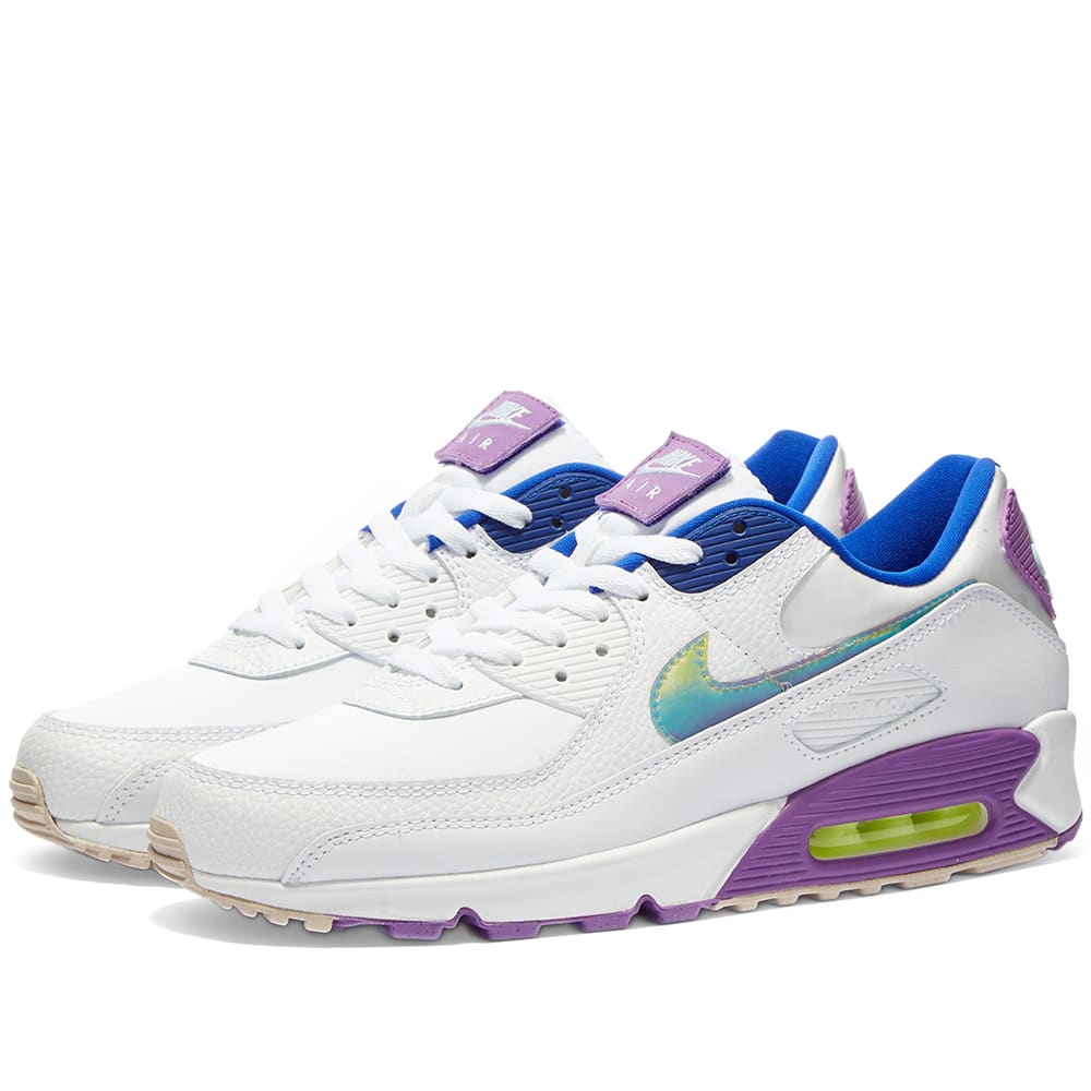 Nike Air Max 90 Easter W White, Purple 