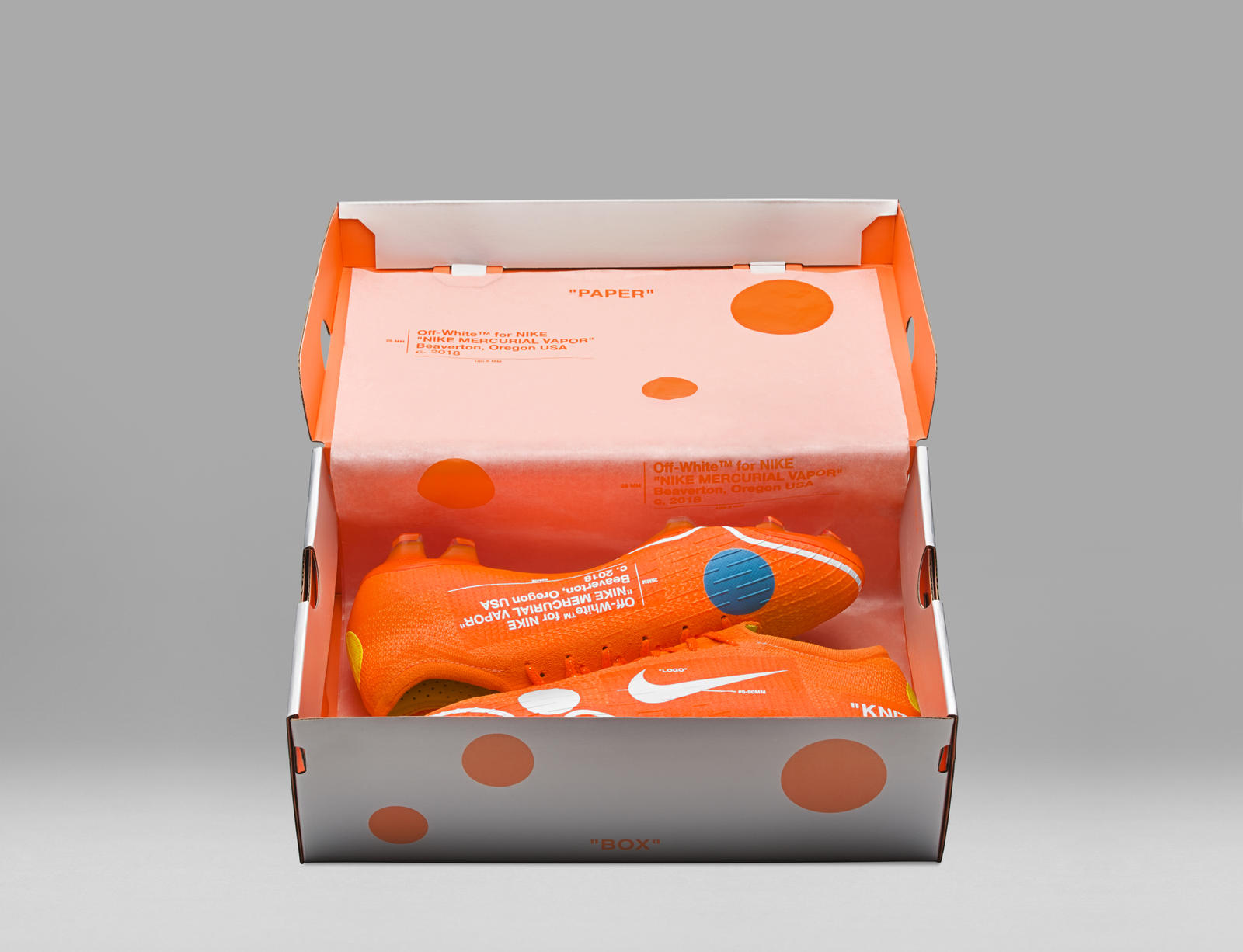 nike mercurial off white cleats