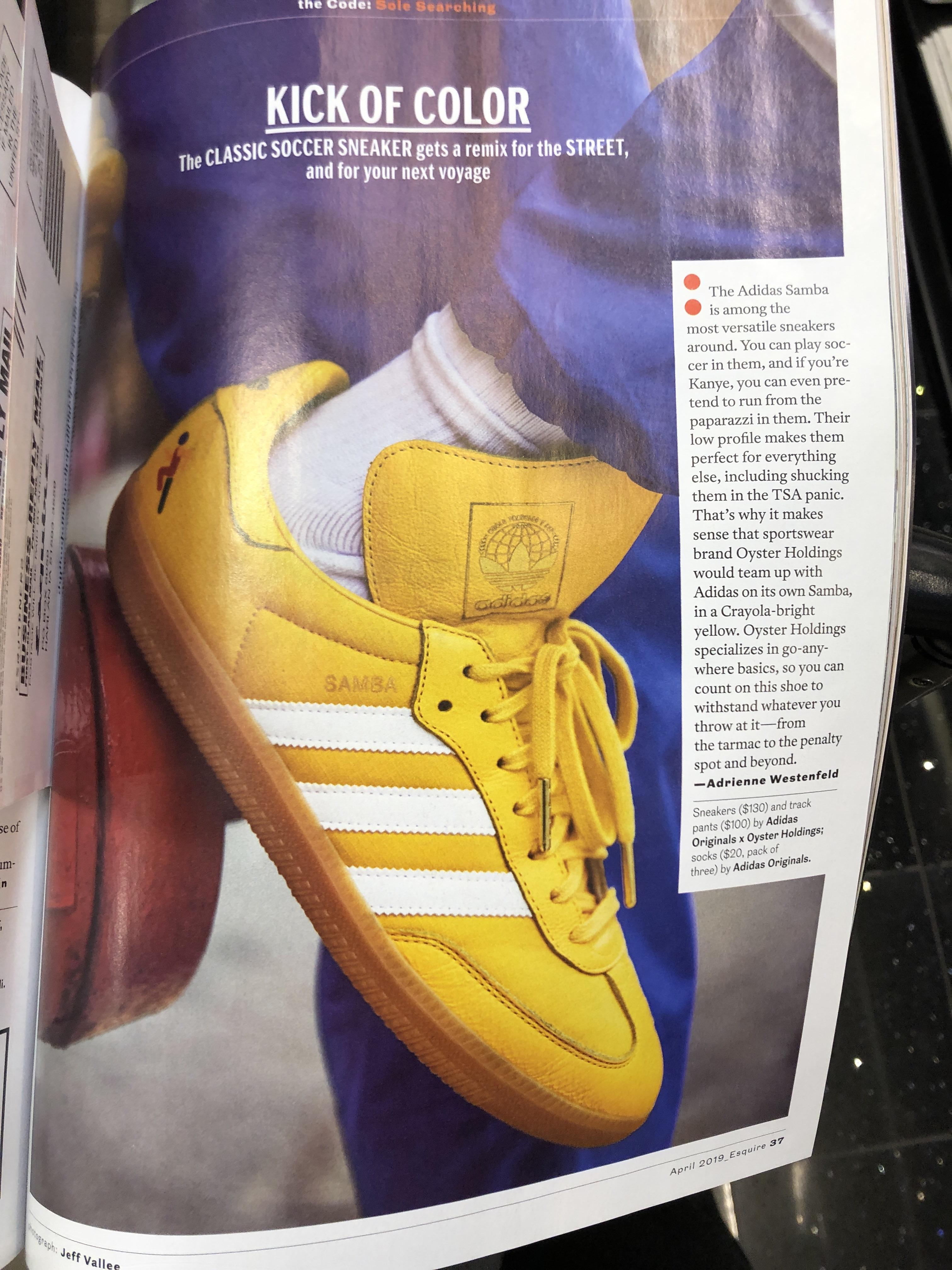 oyster holdings samba og shoes