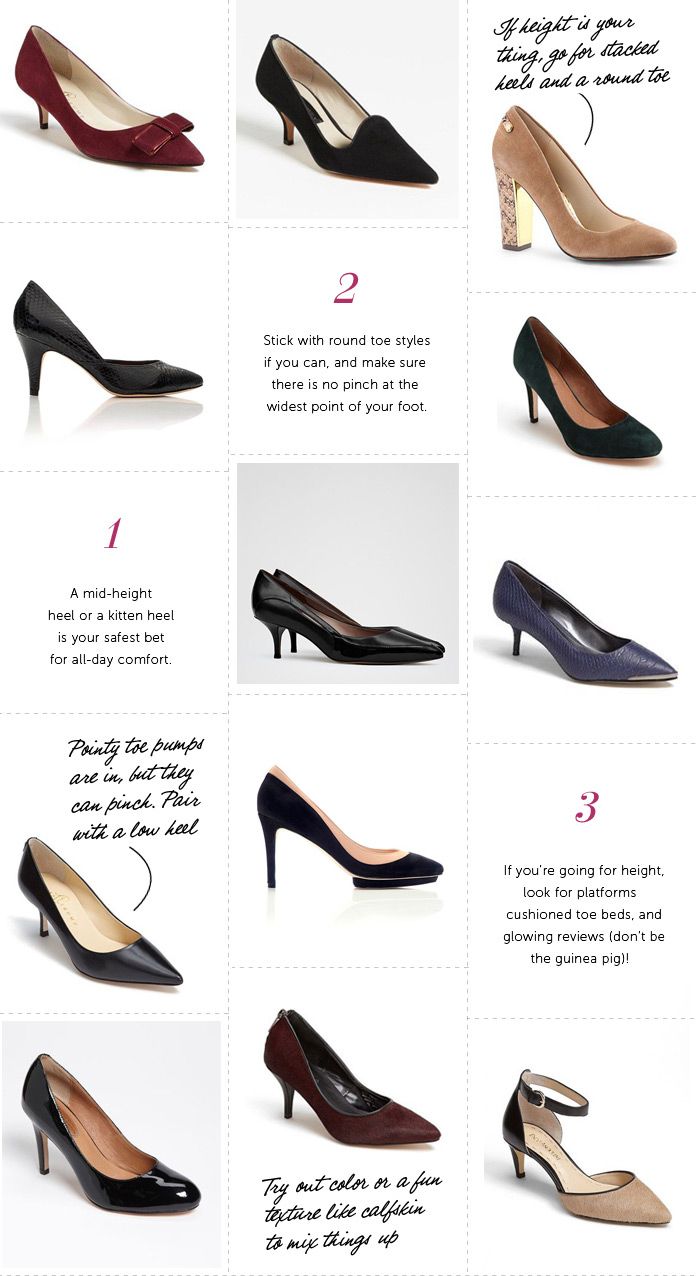 Comfortable Heels for the Office 