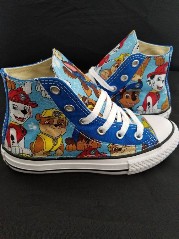 personalized Pawpatrol Converse Shoes 