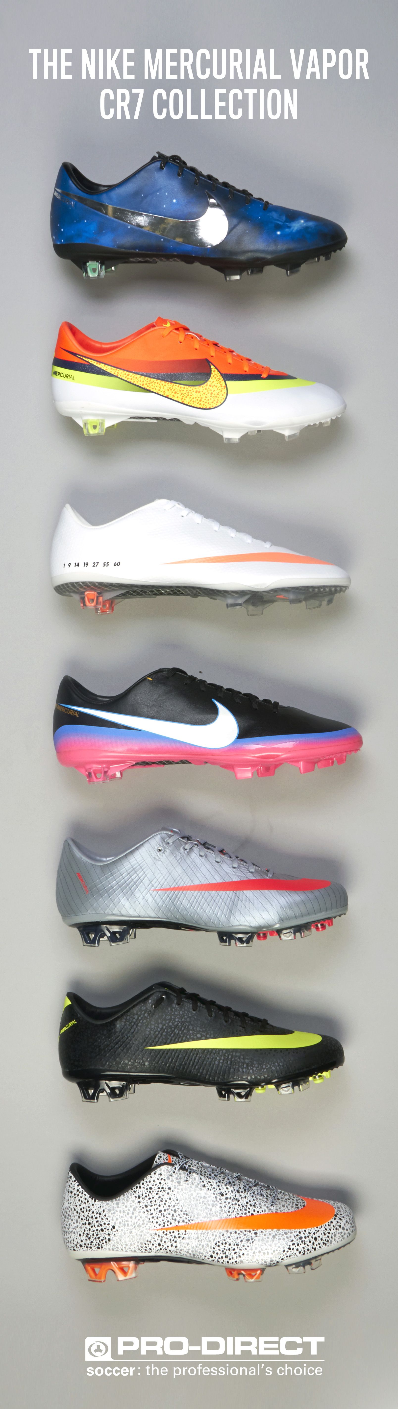 all cristiano ronaldo boots