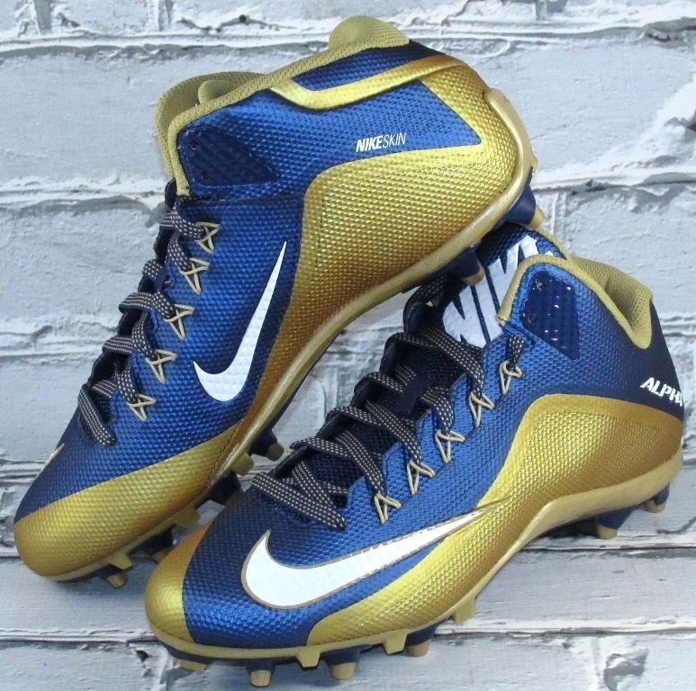 nike alpha blue cleats