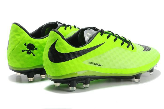 green nike football shoes