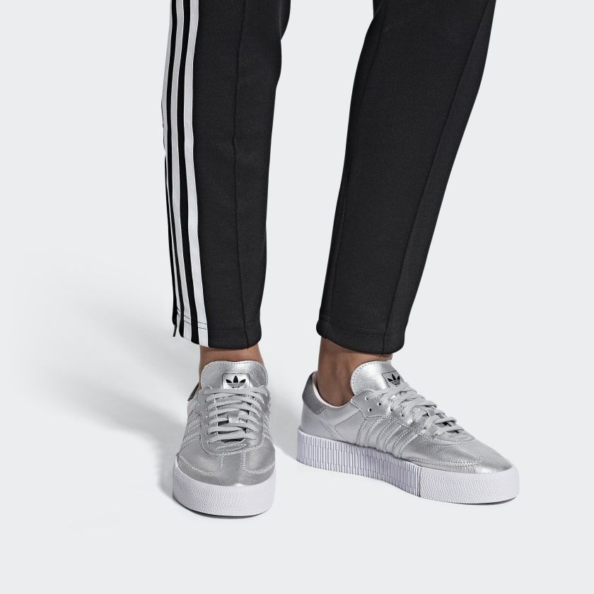 adidas silver samba