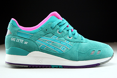 asics gel lyte iii teal