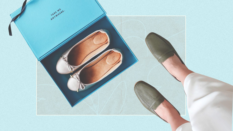 stylish flat shoes for work