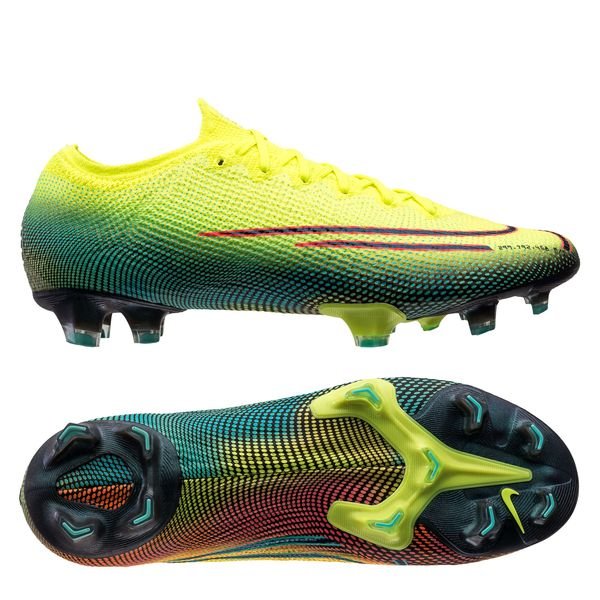 green nike soccer boots