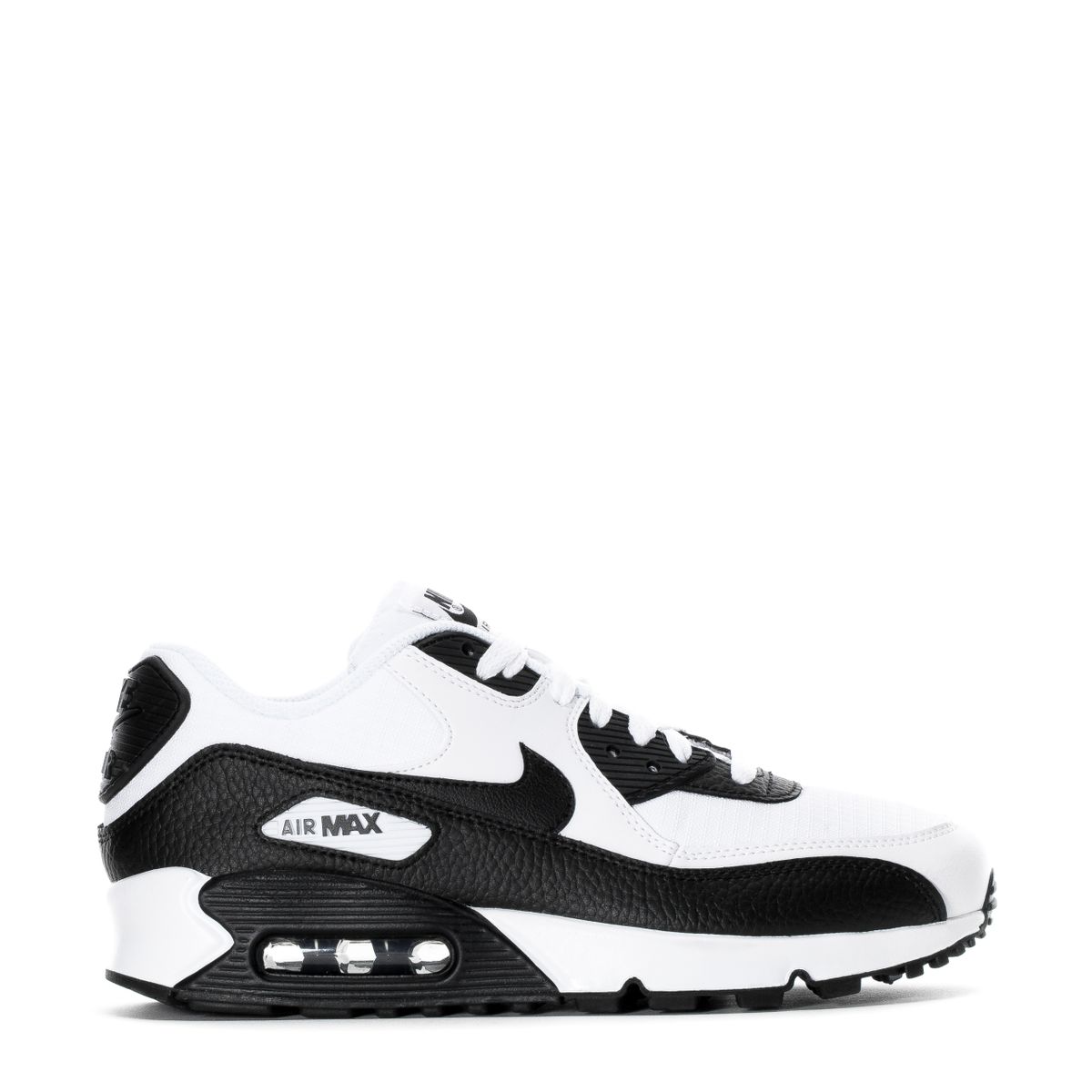 Air Max 90 - Womens in White/Black 