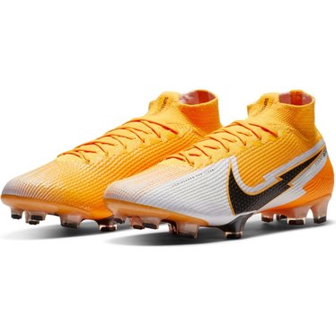 orange nike soccer shoes