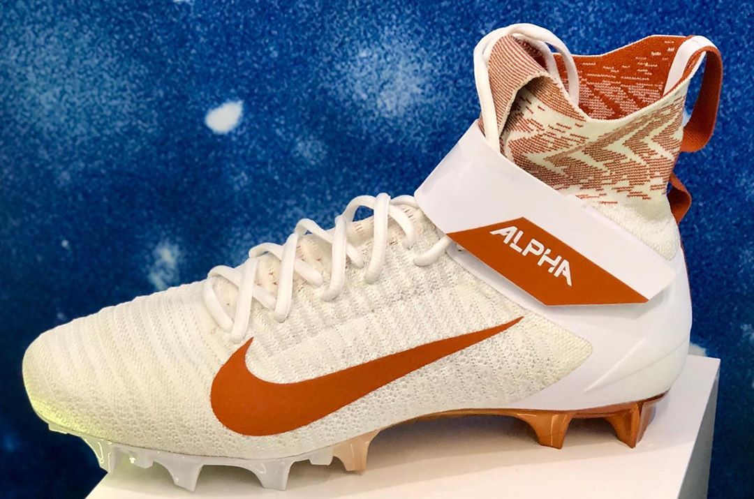 burnt orange football cleats