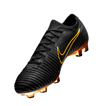 nike mercurial flyknit black and gold