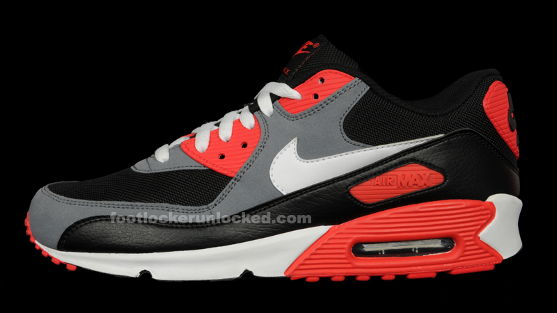 nike air max 90 black footlocker