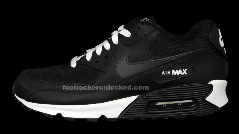 nike air max 90 black footlocker