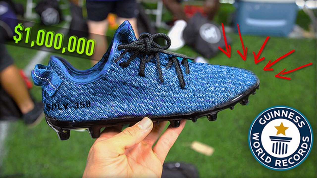 WORLDS MOST EXPENSIVE FOOTBALL BOOTS 