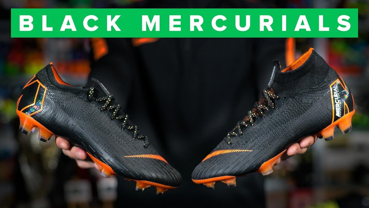 nike mercurial superfly 6 black orange