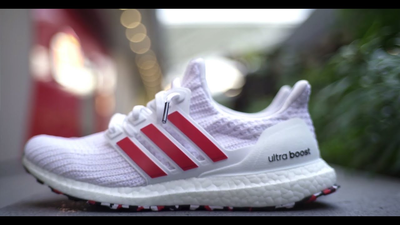 Adidas Ultra Boost 4.0 Active Red Cloud 
