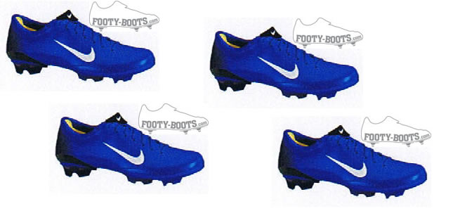 nike football boots mercurial blue