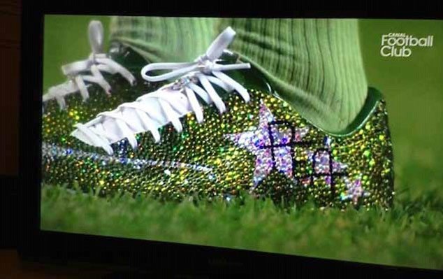diamond football boots