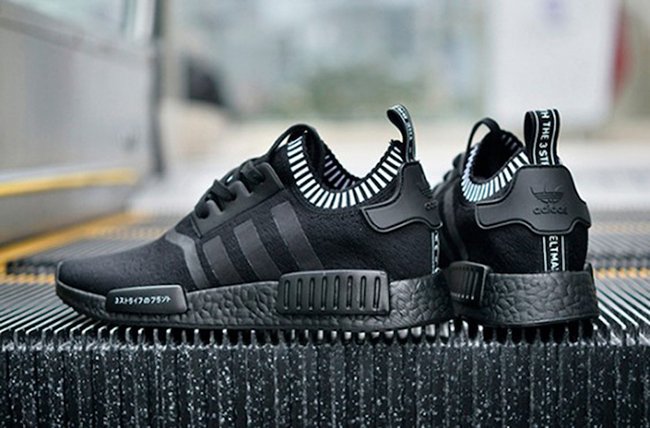 adidas primeknit triple black